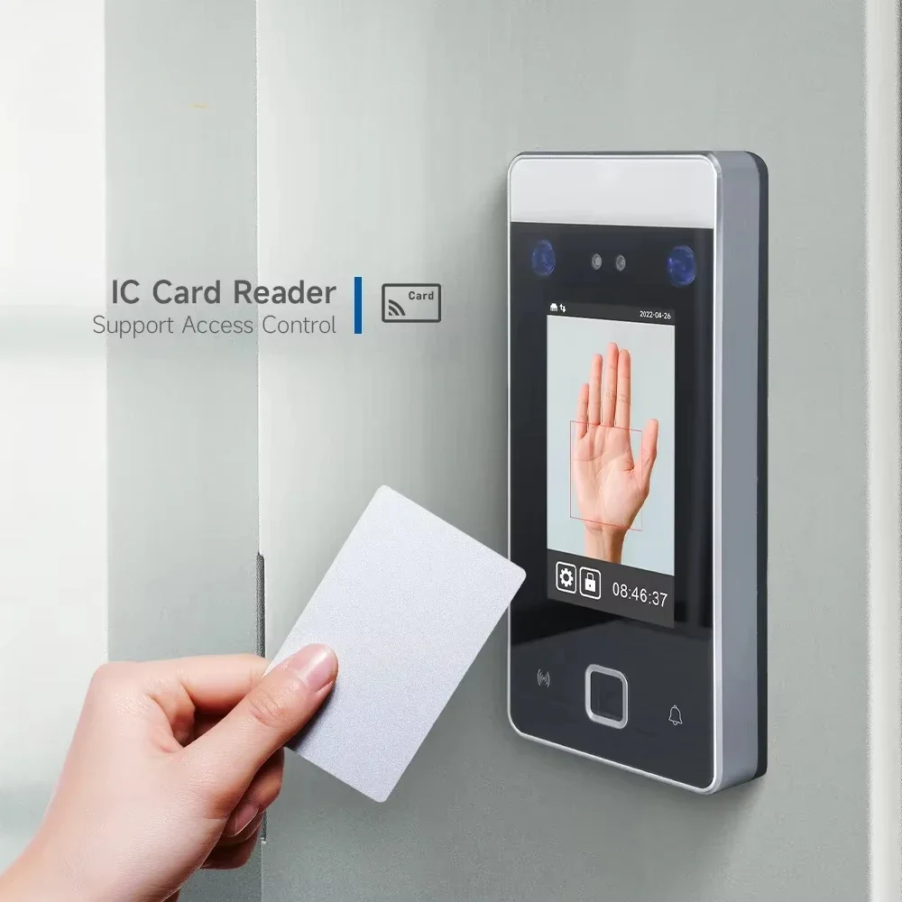 Palm Scanner HFSecurity FR05M Smart Automatic Face Recognition Card Reader Biometric Access Control Products