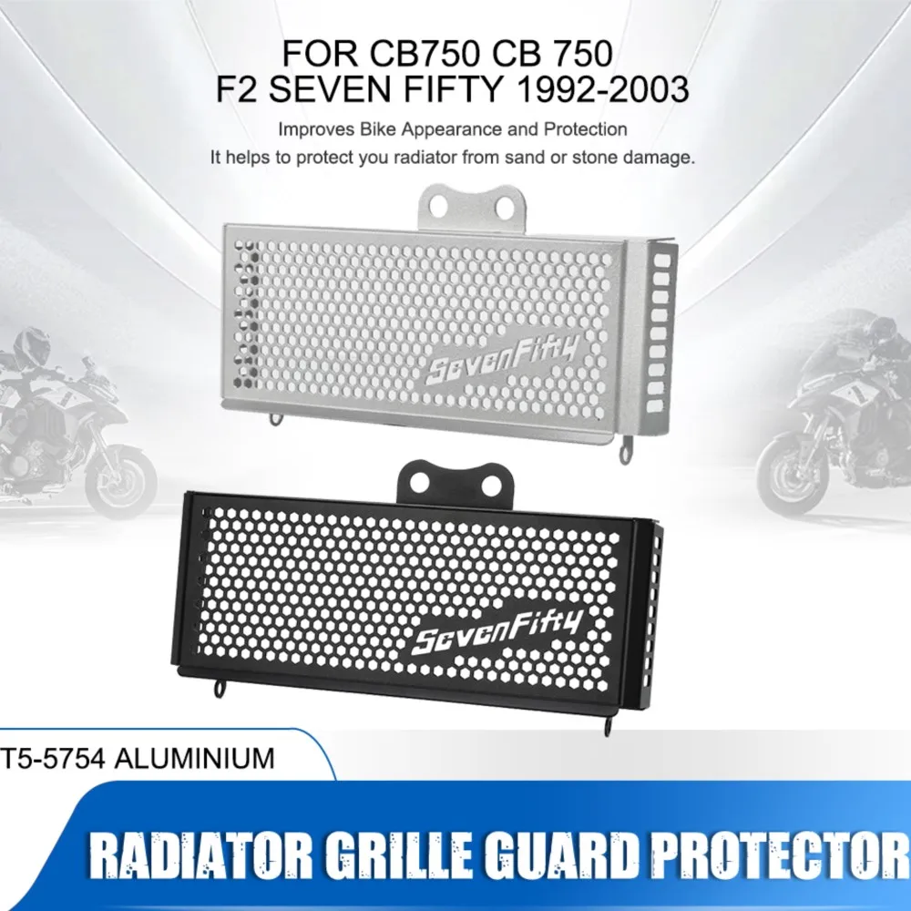 

Motorcycle Radiator Grille Guard Cover Protection For Honda CB750 CB 750 F2 Seven Fifty 1992-1997-1998-1999-2000-2001-2002-2003