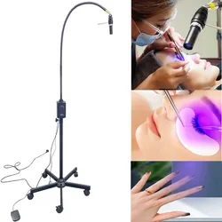 False Eyelashes Uv Glue Curing Special Foot Knob stepless dimming Beauty Eyelash Extension Manicure Glue Curing Floor Lamp