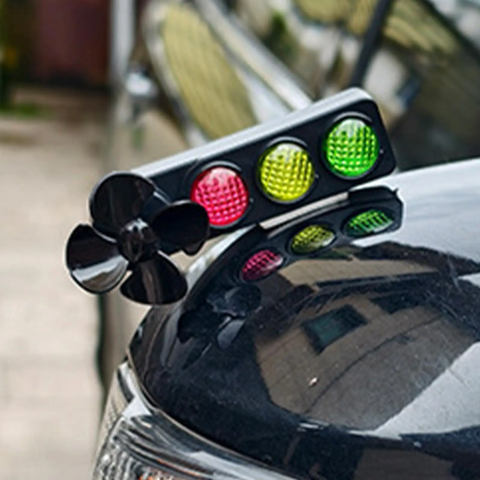 

Motorcycle LED Lights Small Traffic Lamp For Electric Vehicles Funny Bike Ornaments Riding Accessories Decorative Windmill
