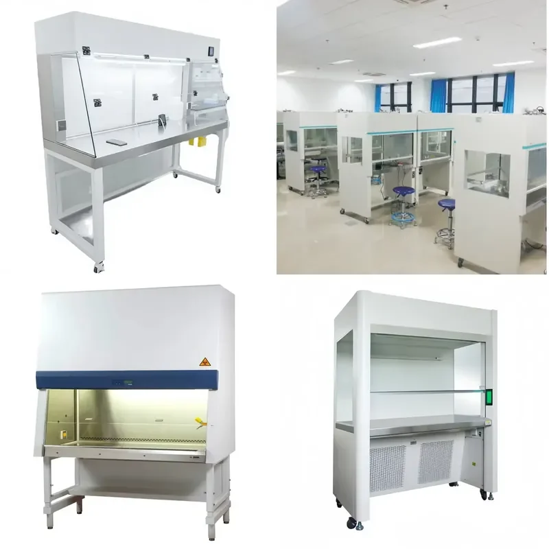 Stainless Steel Countertop Mobile Cleaning Bench Laboratory Workstation with Wheels for Easy Movement and Efficient Cleaning