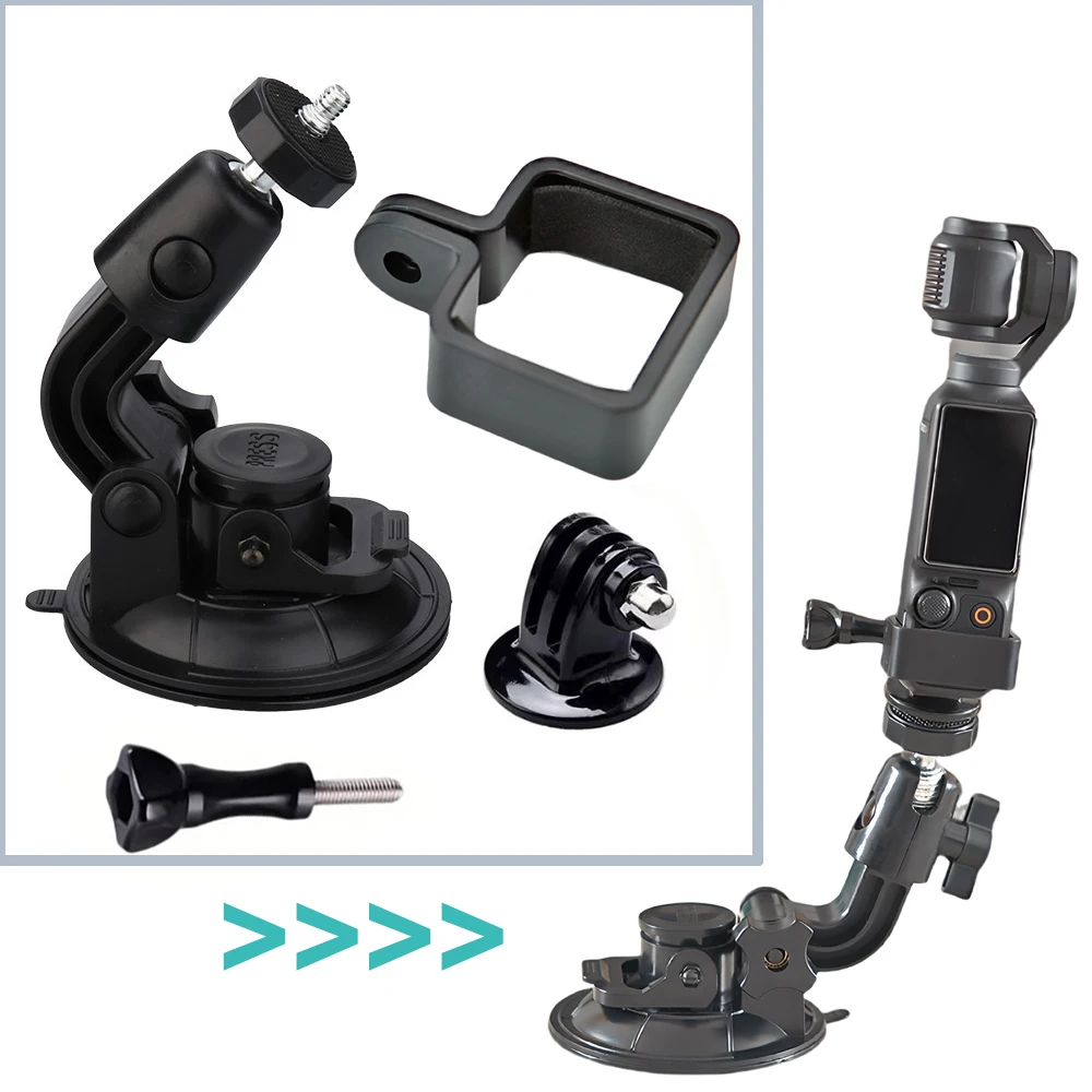 Suporte de ventosa de 9 cm para kit de acessórios DJI OSMO Pocket 3