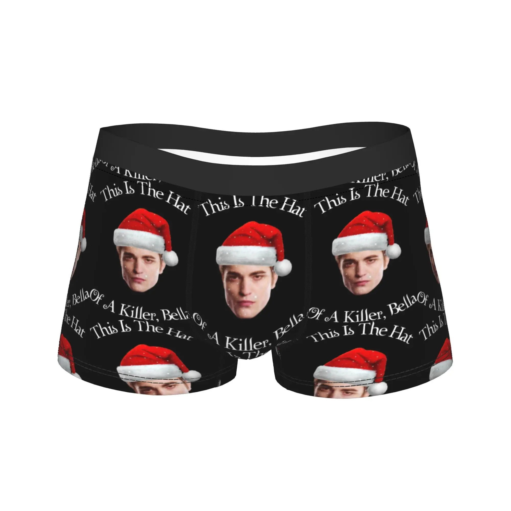 

Забавное нижнее белье Эдварда Каллена Джейкоба Сумерки с принтом, Лидер продаж, мужские трусы, мягкие трендовые шорты, трусы, подарок на день рождения