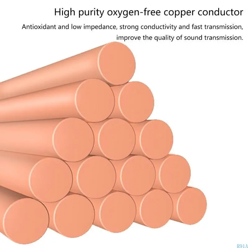 R91A Hifi Fever kết nối thính giác cáp để ghi lại studio và biểu diễn trực tiếp