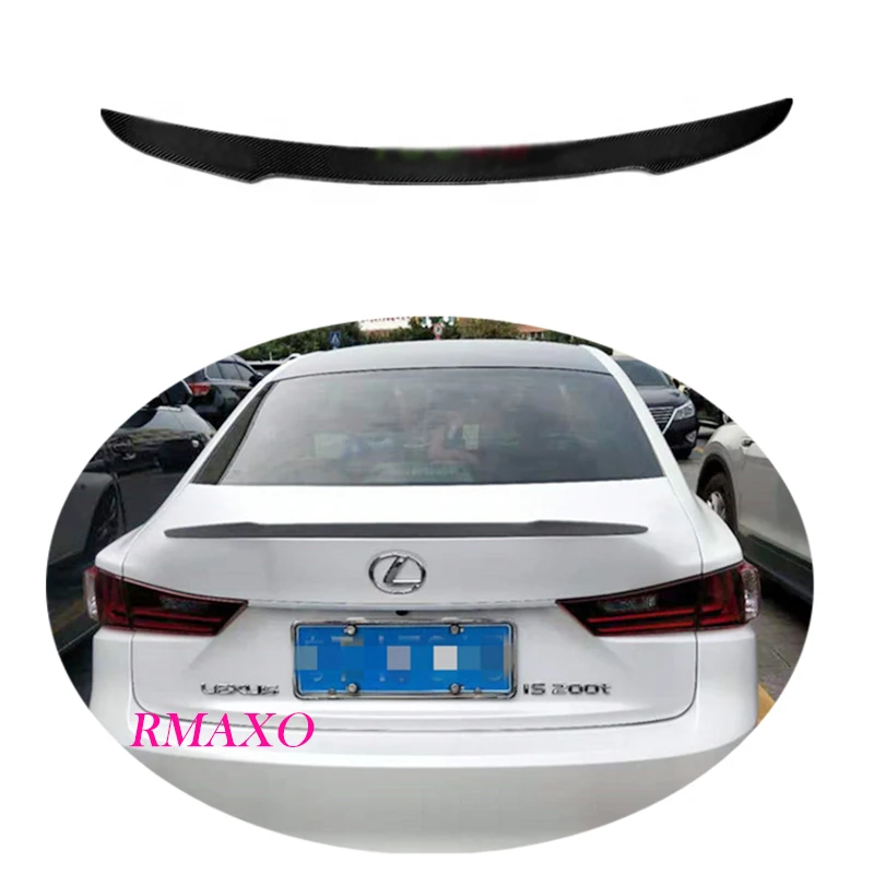 For LEXUS IS250 IS300 IS200 Spoiler 2012-2018 IS spoiler High Quality  ABS Material Car Rear Wing Primer Color Rear Spoiler