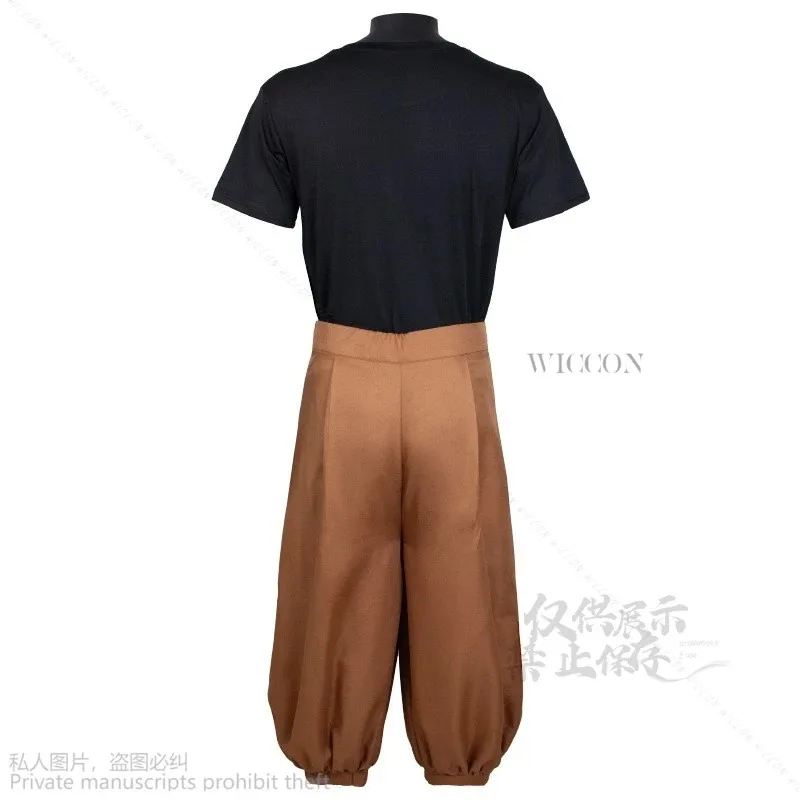 CyAnime Toji Fushiguro Cosplay Kostüm Perücke Uniform Zauberer Killer Mit Requisiten Top Hosen Anzug Halloween Kostüm Schuhe Roleplay Se