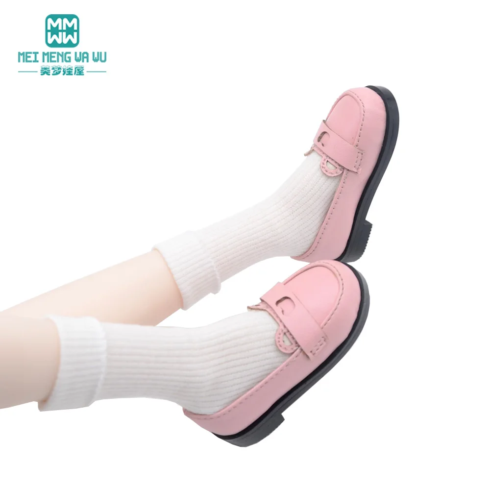 

mini Toys Fashionable cat ear leather shoes Fits 1/4 1/3 SD DD MSD Doll Gift