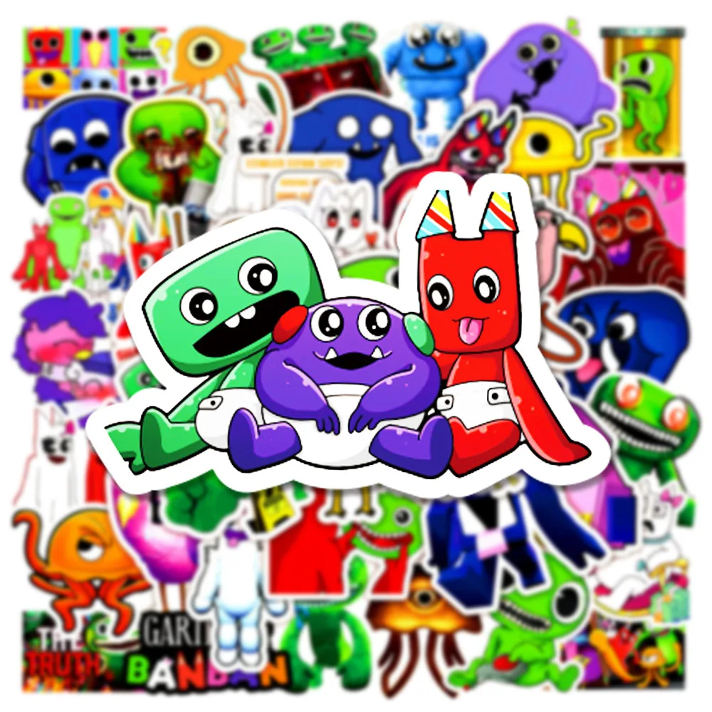 

10/30/50PCS Garten of Banban Cartoon Adventure Games Sticker DIY Phone Laptop Luggage Skateboard Graffiti Decals Fun for Kid