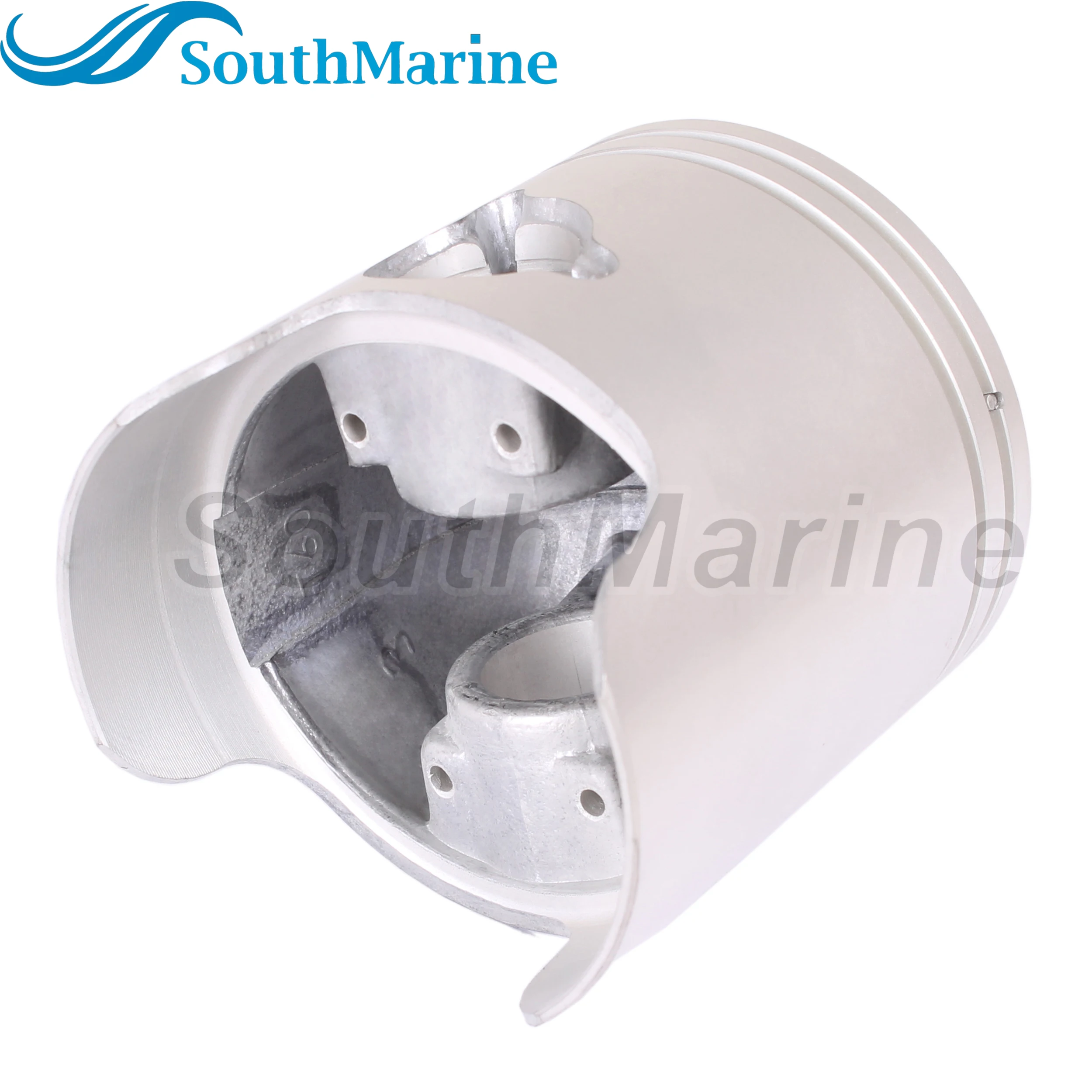 Conjunto de pistão oversize do motor do barco, 6H3-11635-01-00, 6K5-11601-12 anel para Yamaha 60HP 70HP, 72.25mm 0.25mm O/S