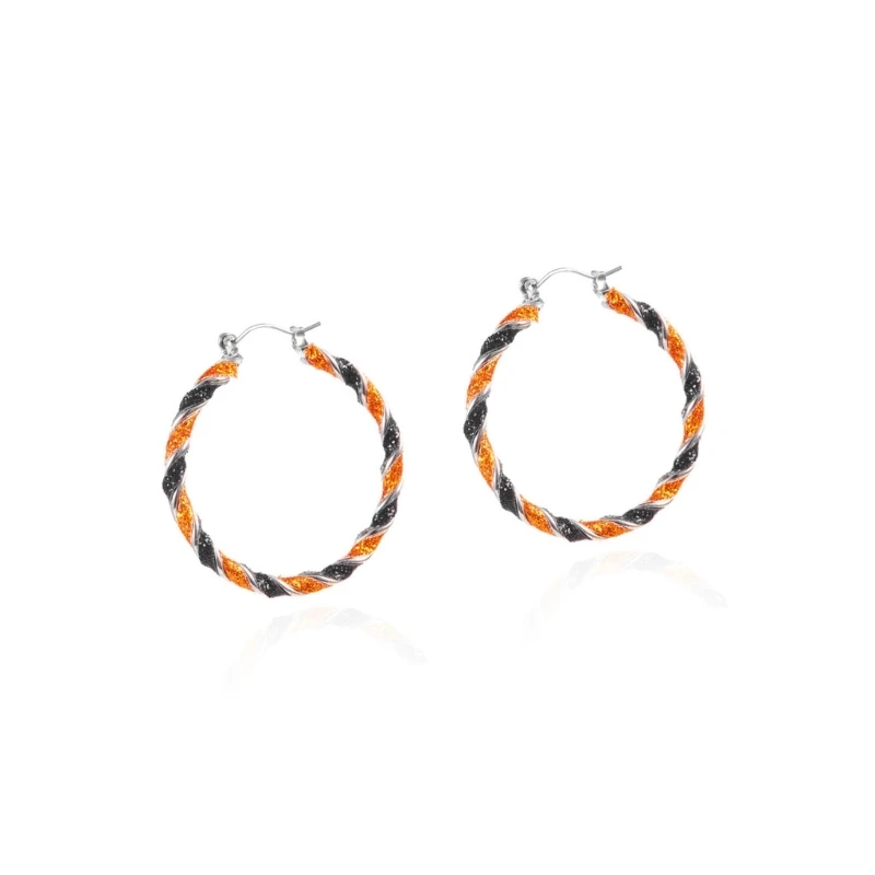 Halloween Asymmetric Pumpkin Earrings Tiny Comfort For Parties Gifts