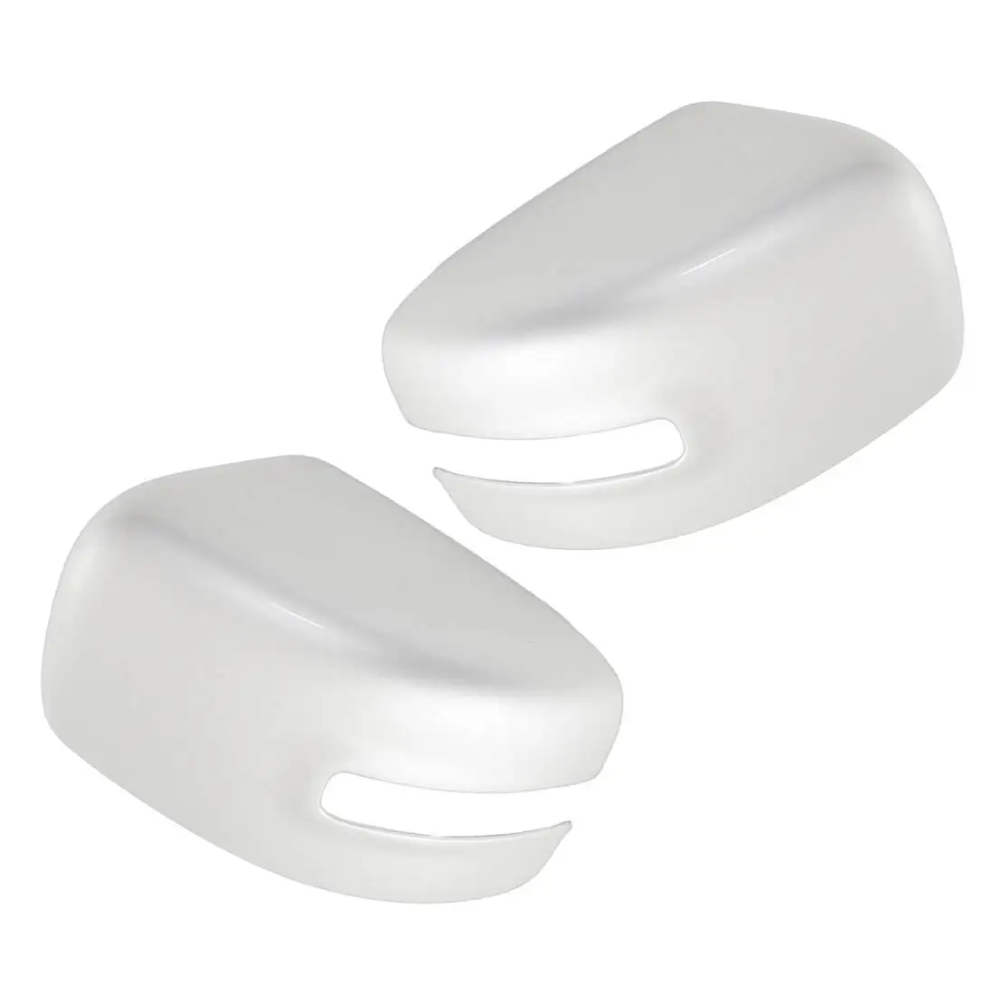 

1 Pair Front Left Right Side Door Rearview Mirror Cover With Turn Signal Light Hole Fit for Jeep Renegade BU 2015-2022 White ABS