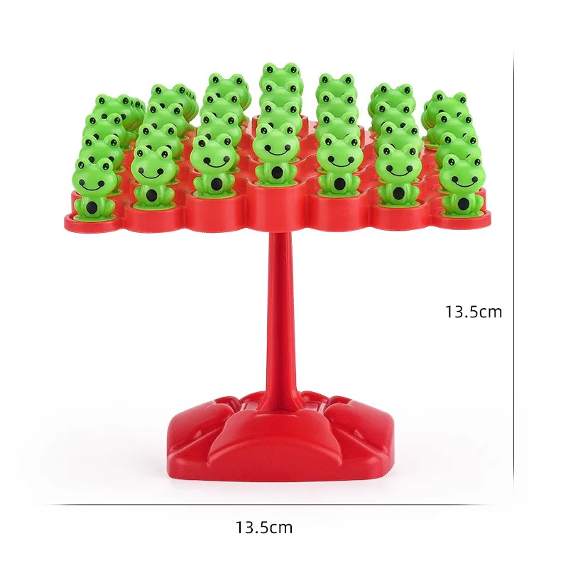 Board Game Frog Balance Tree Educational Montessori Math Toy Parent-child Interaction Tabletop Game Toy Kid\'s Focus Training Toy