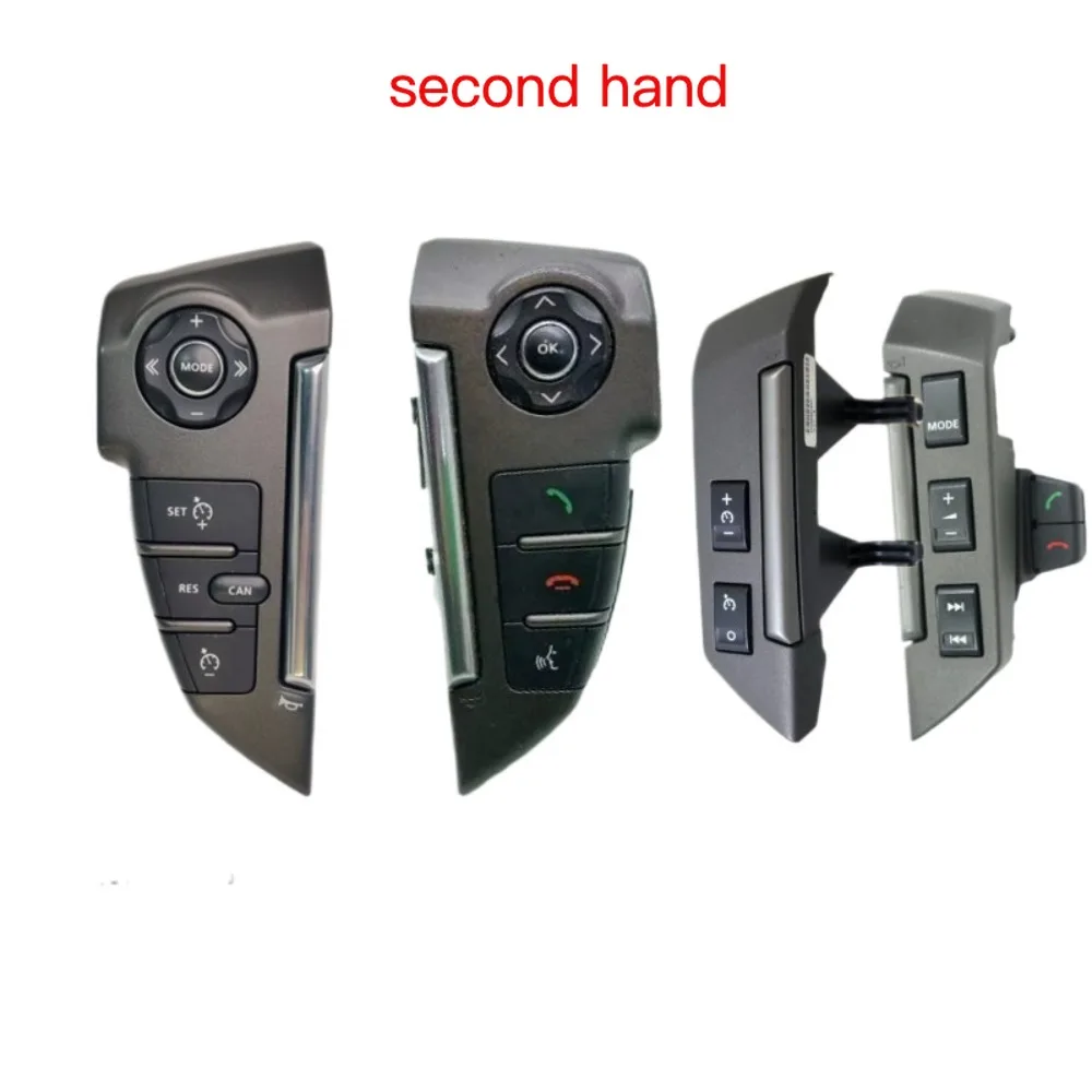 1pc used For Landrover Discover4/3 Freelander2 Range Rover Steering Wheel Button Switch dismantled car accessory