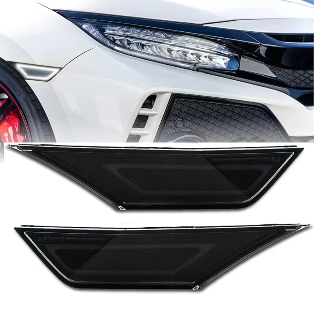 2 pcs For Honda Civic 2016 2017 2018 2019 2020 2021 Side Marker Light Position Light HO2551127 HO2550127 33800TBAA2 33850TBAA02