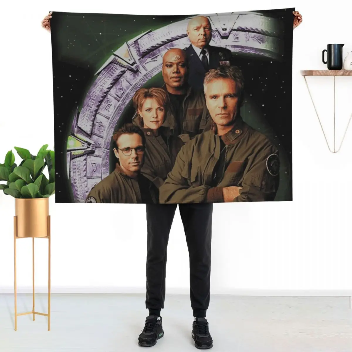 

Stargate SG1 Throw Blanket Versatile Cozy Throw Blanket for All Occasions