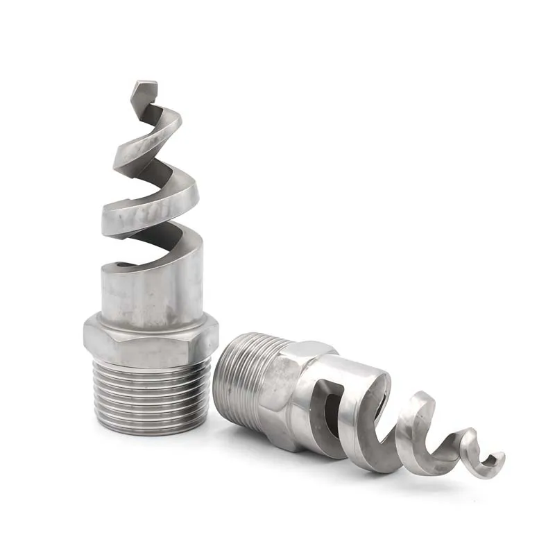 

Форсунка-распылитель спиральная из нержавеющей стали 304 с наружной резьбой 3/8", 1/2", 3/4", 1/4", 1" для полива сада и газона