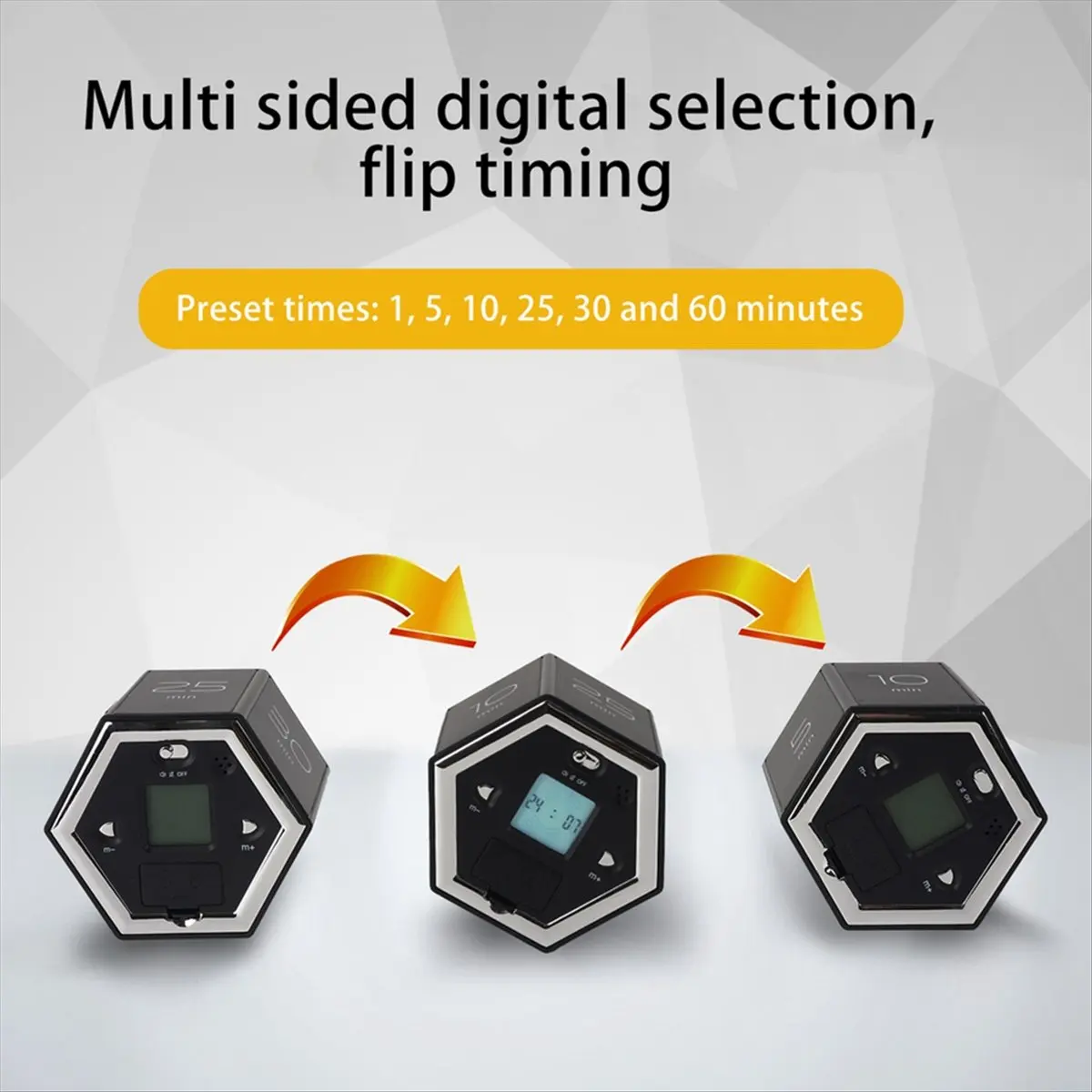 2026 Trend Multi Sided Digital Time Management Reminders Countdown for Fitness Exercise Count Down Up Tools