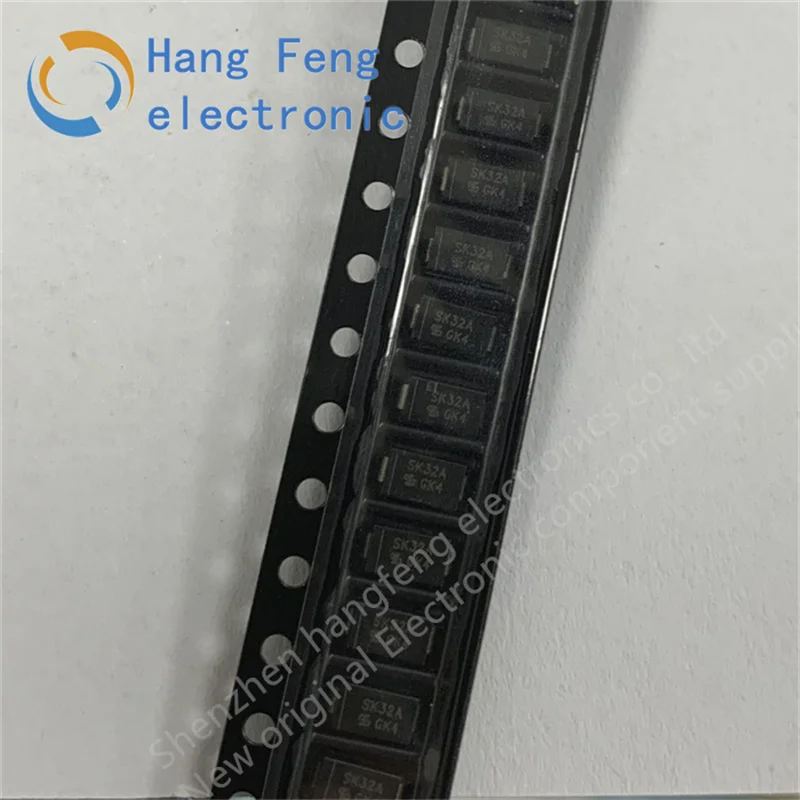 

50PCS SK32A-TP SK32A Screen Printed SK32A Schottky Diode Package DO-214AC/SMA Brand new original