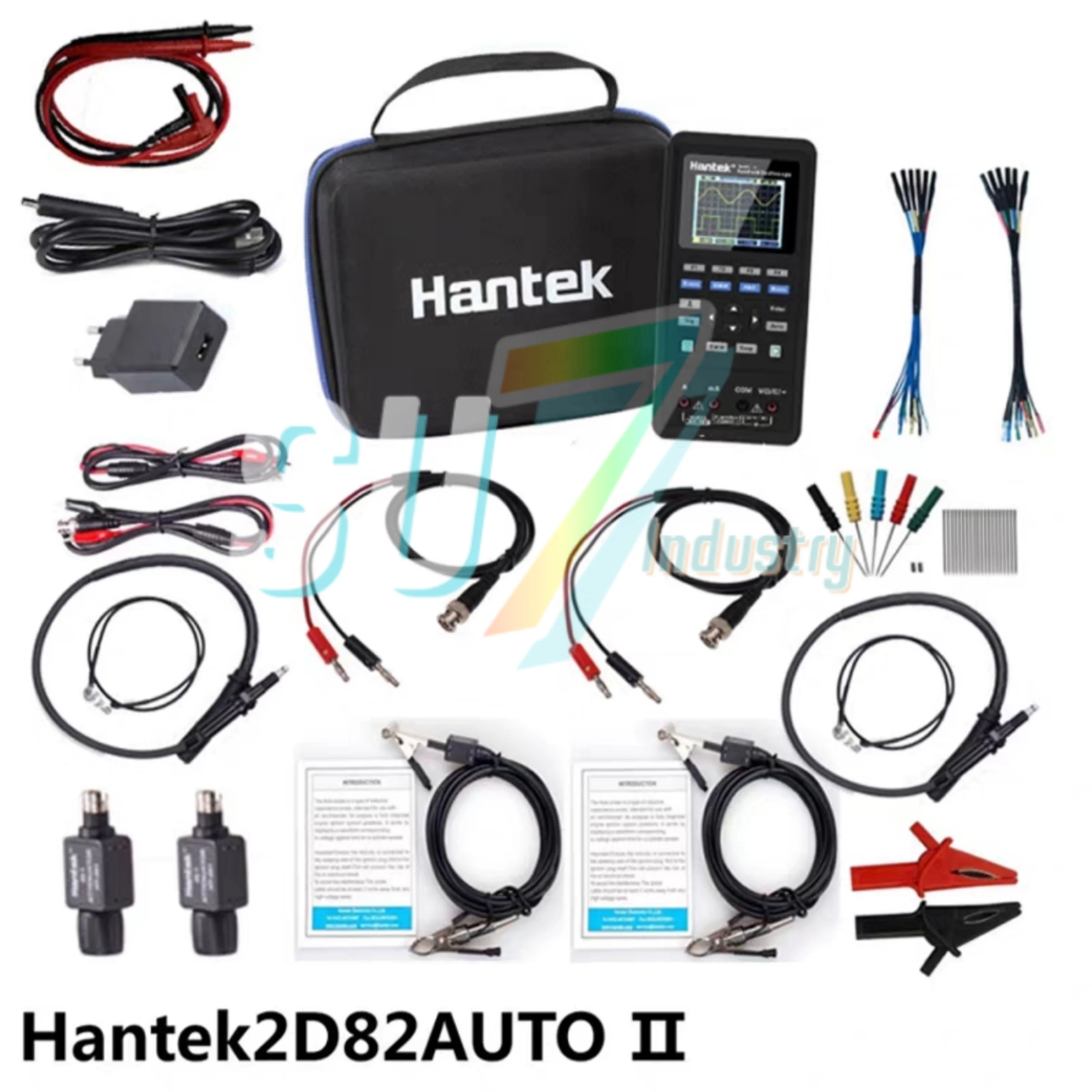 

Hantek 2D82 AUTO-2 Portable handheld small-sized digital oscilloscope New In Box