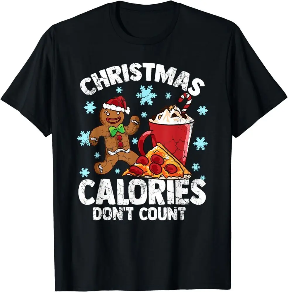 

GusseaK Christmas Calories Don't Count Diet Workout Gym Exercise Gift T-Shirt