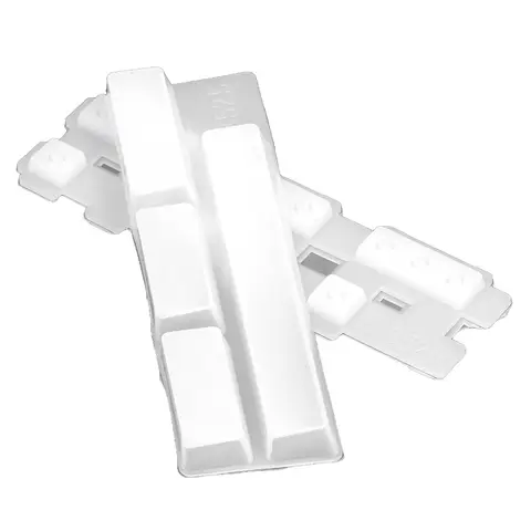 White Silicone Keycap Mould Reusable Bright Surfaces DIY Silicone Keycap Mould Personally Constructed Clear Resin Keycap Mould