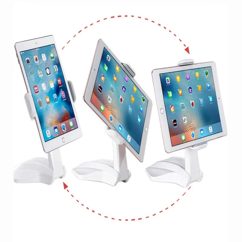 360 Degrees Adjustable Rotating Desktop Tablet Holder Universal Tablet PC Stand For 7~15 Inch Screen Tablet Phone