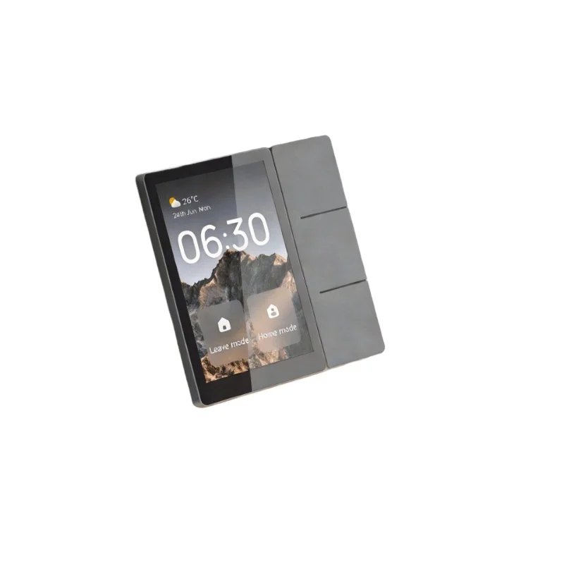 Doodle WiFi smart home 3.5-inch smart central control screen 3-way relay switch built-in Bluetooth gateway