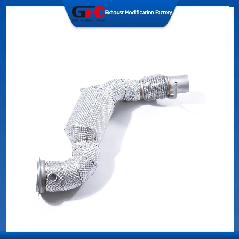 200 Cell Catted Downpipe Exhaust Pipe for BMW 316i F30 F31 1.6T N13 2011-2015 High-Performance Stainless Steel Exhaust System