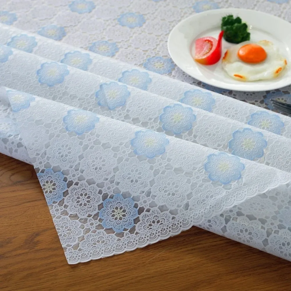 

Nordic Style Waterproof PVC Tablecloth Washable Oil Proof Table Cover Rectangular Stain Resistant Table Mat Wedding Reception