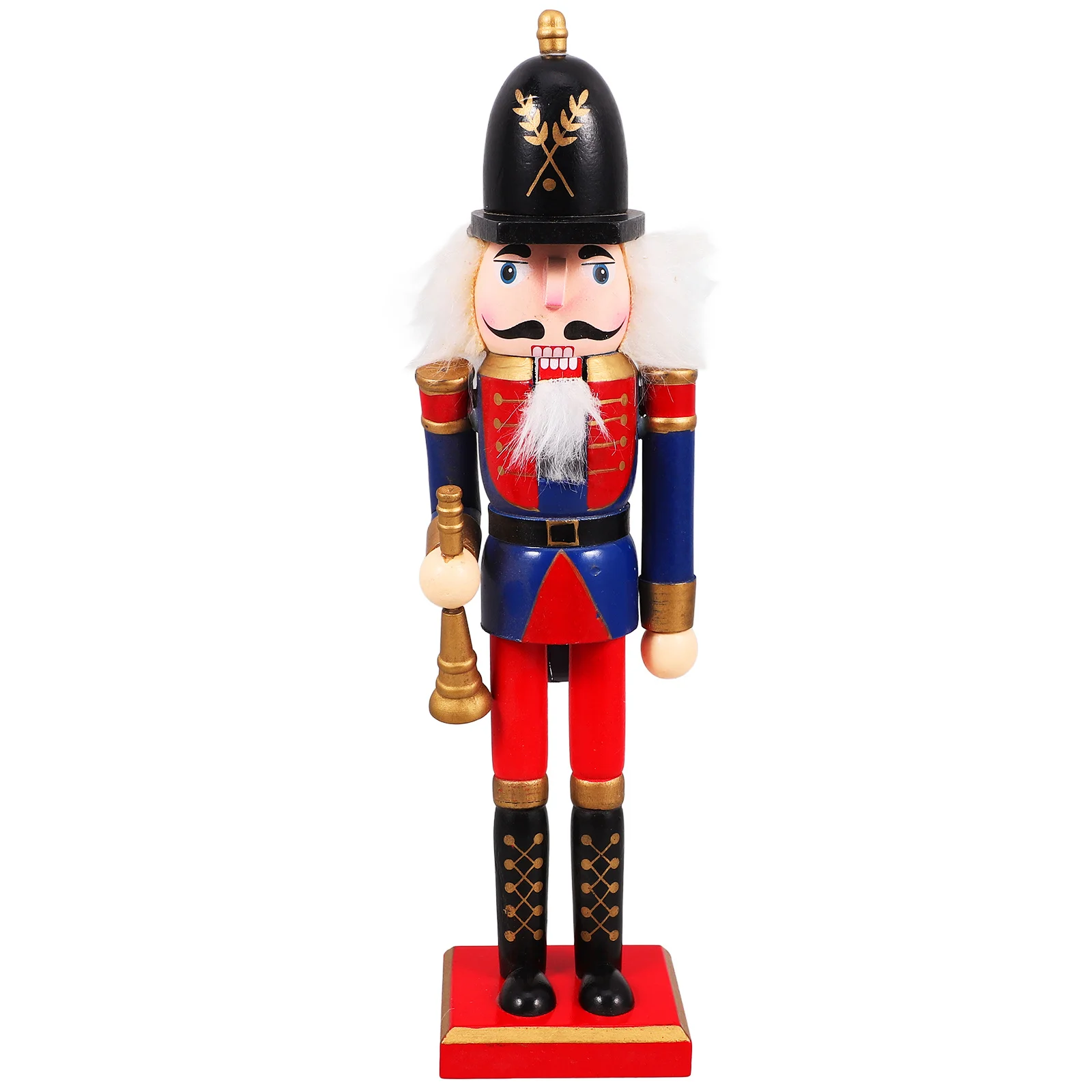 

Wooden Nutcracker Home Decor Soldier Theme Christmas Ornament Desktop Decoration Festive Holiday Gift Xmas Party Favor