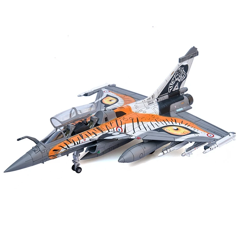 Aircraft Model French Rafale B Simulation Ornaments Model Aircraft Model 1:72 Collection Commemorative Toys Decoration