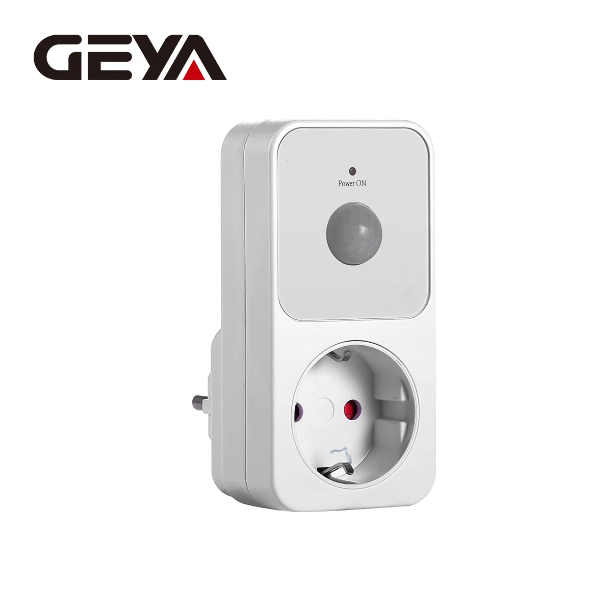 

GEAY New PIR Sensor Socket Intelligent 120degree Infrared Detection Wide-angle High-conductivity Copper Plate PC Flame-Retardant