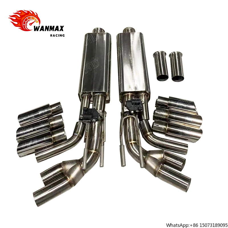 

Performance Exhaust System for G63 W464 Titanium Alloy With Valved Muffler