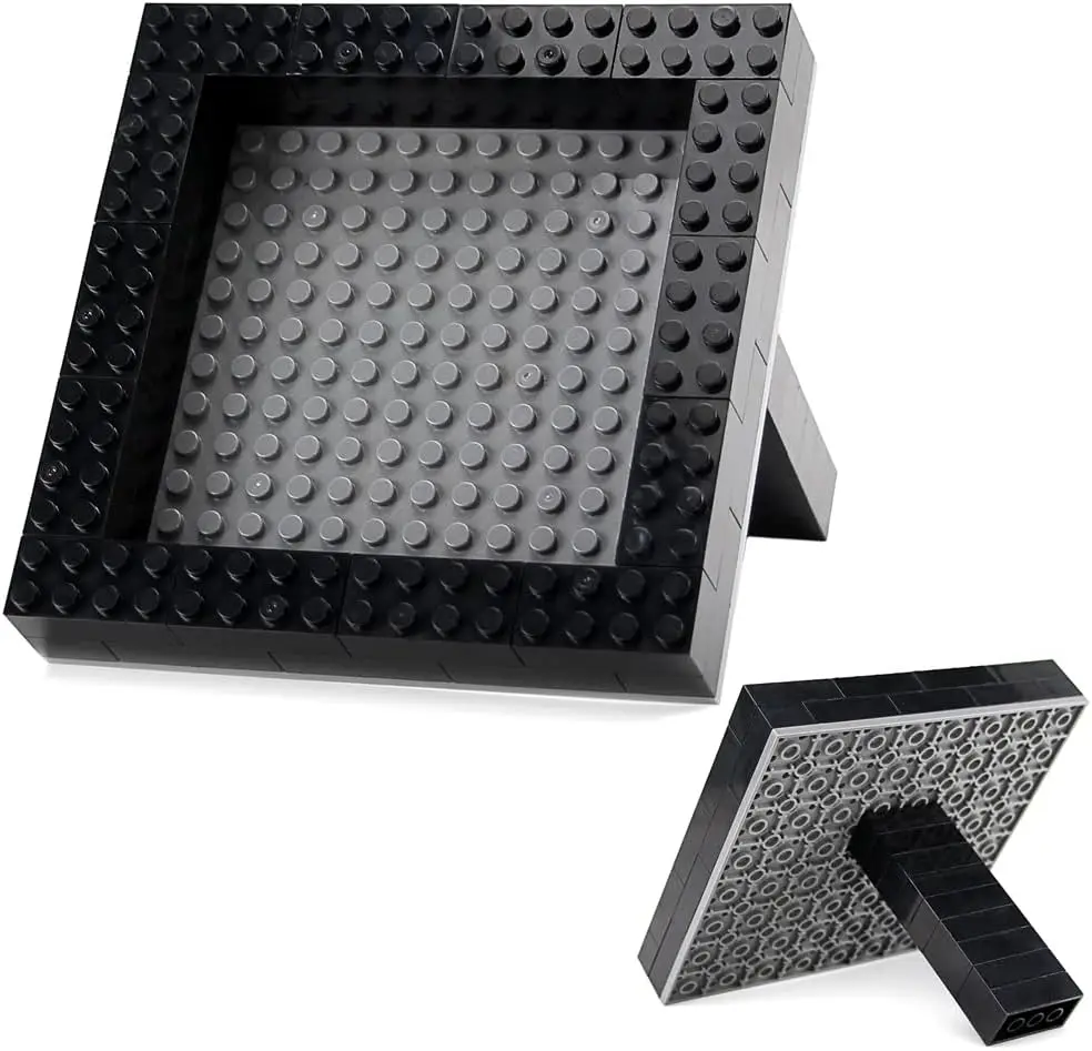 100 pçs 2x4 tijolos peças pretas peças clássico edifício criativo jogar blocos conjunto peças acessórios de brinquedo compatível com 3001 major