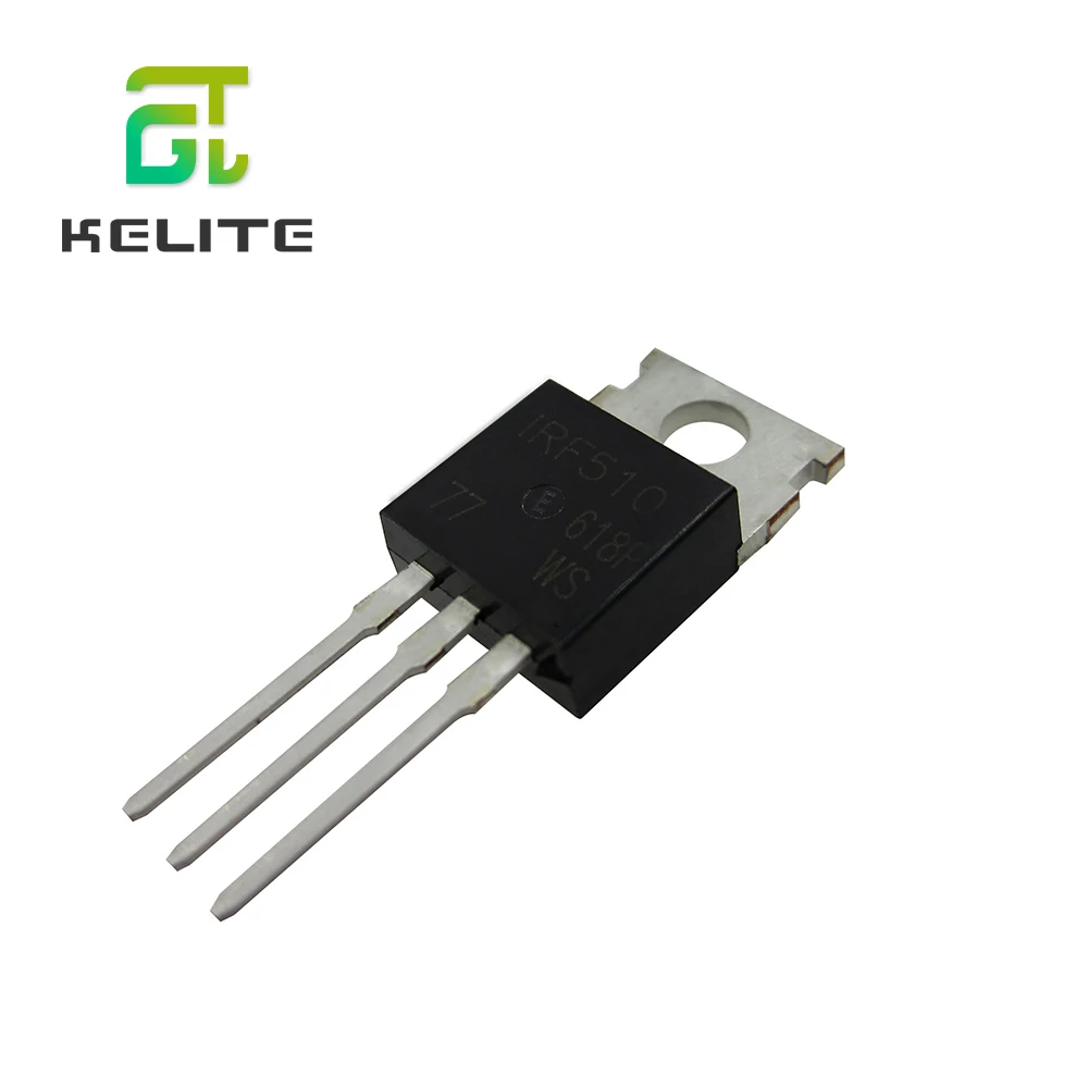 10 TEILE/LOS IRF510PBF IRF510 IRF510N TO-220AB MOSFET 5,6 A N-KANAL 100 V