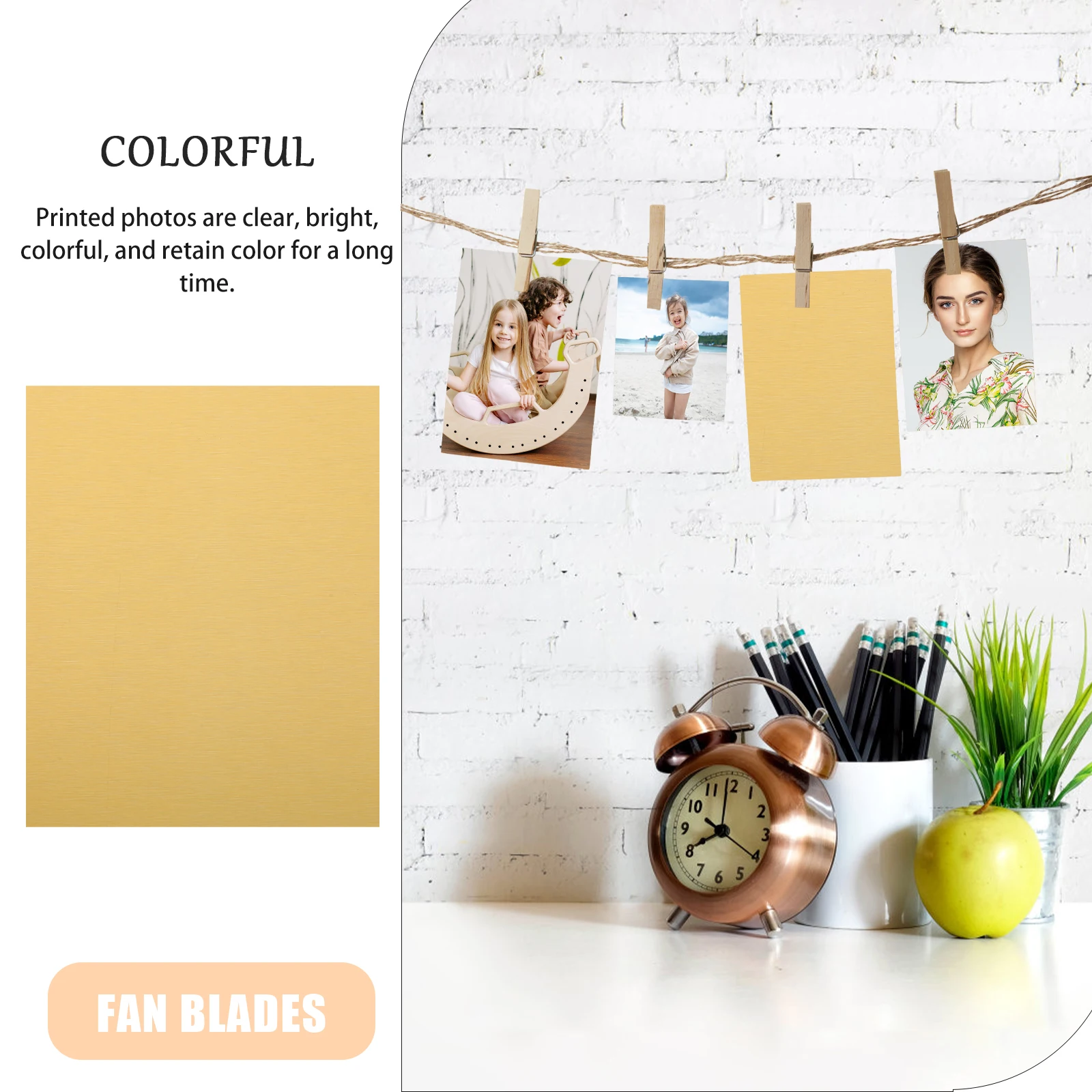 

6pcs Sublimation Aluminum Blanks Metal Photo Frame Durable Diy Board For Home Office Party Sign Printing Sheets Peel Wall Poster