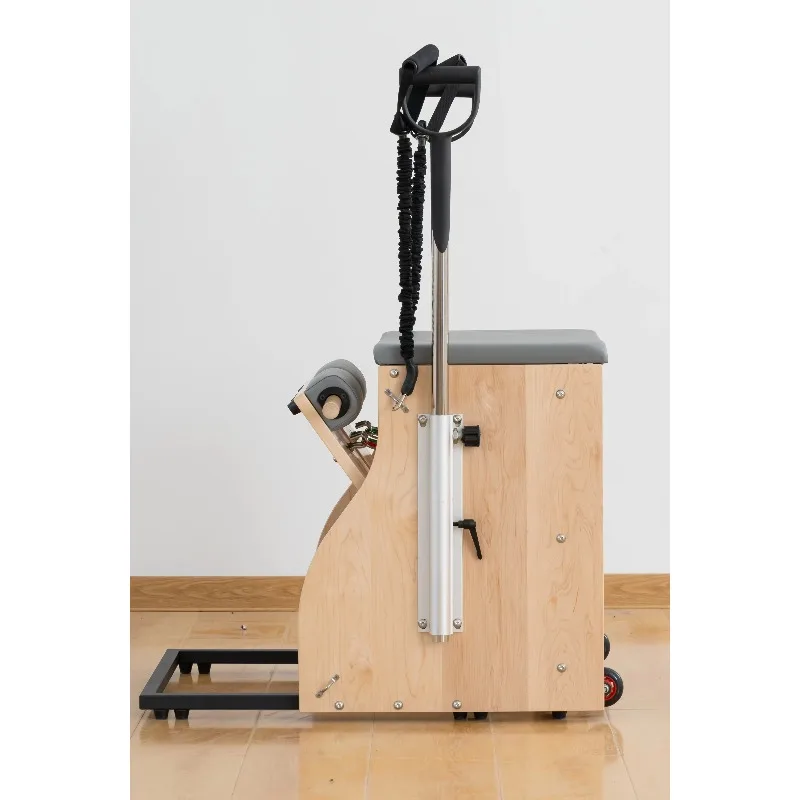 كرسي Wunda متين من خشب القيقب من YTYIN لتمارين اليوجا في صالة الألعاب الرياضية أو الاستخدام المنزلي #2