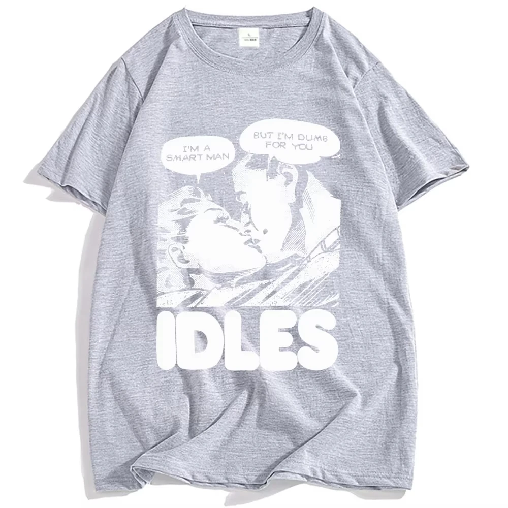 جديد وصول موضة أنا امان تي شيرت المهملات الأيدي اقتصاص S تي شيرت قصير الأكمام القطن الرجال بلايز الصيف س الرقبة الشرير الشارع #5