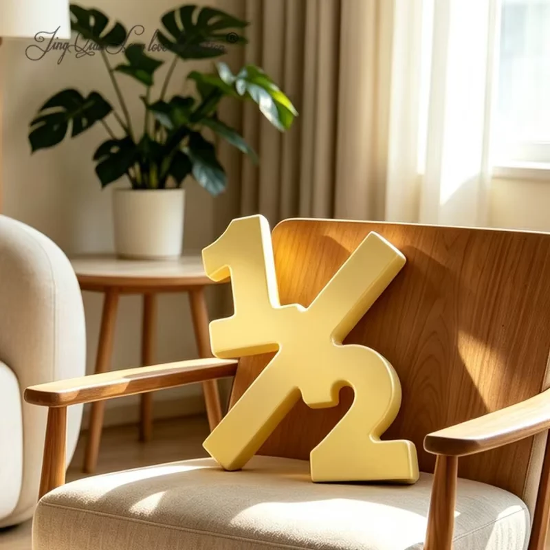 Custom Wooden Number Sign Photo Prop for Babies And Kids 6 Month Milestone Photographer Friendly Personalized Gift