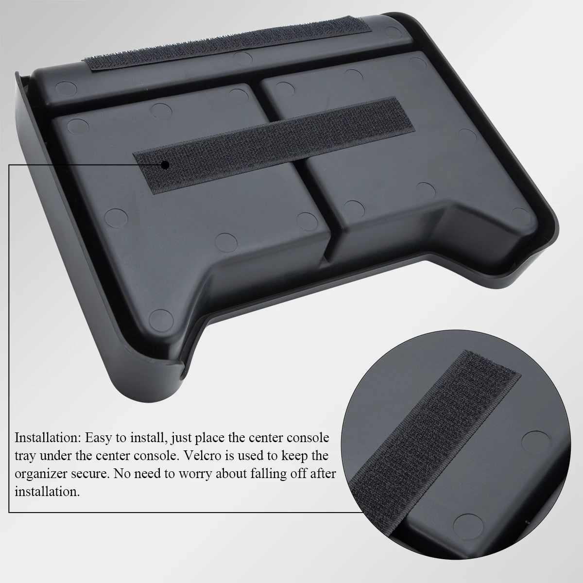 صندوق تخزين مسند الذراع لوحدة التحكم المركزية للسيارة صينية الزخارف لسيارة Volkswagen VW ID.4 ID4 ID 4 CROZZ منظم داخلي #2