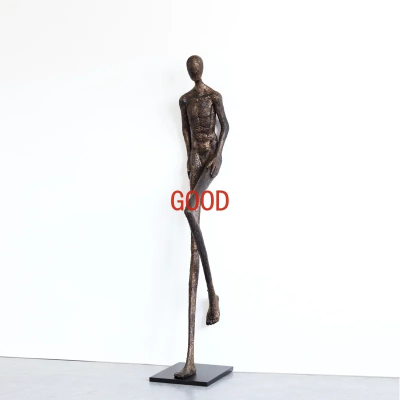 Sculpture Floor Ornaments Hotel Hallway Aisle Welcome Abstract Portrait