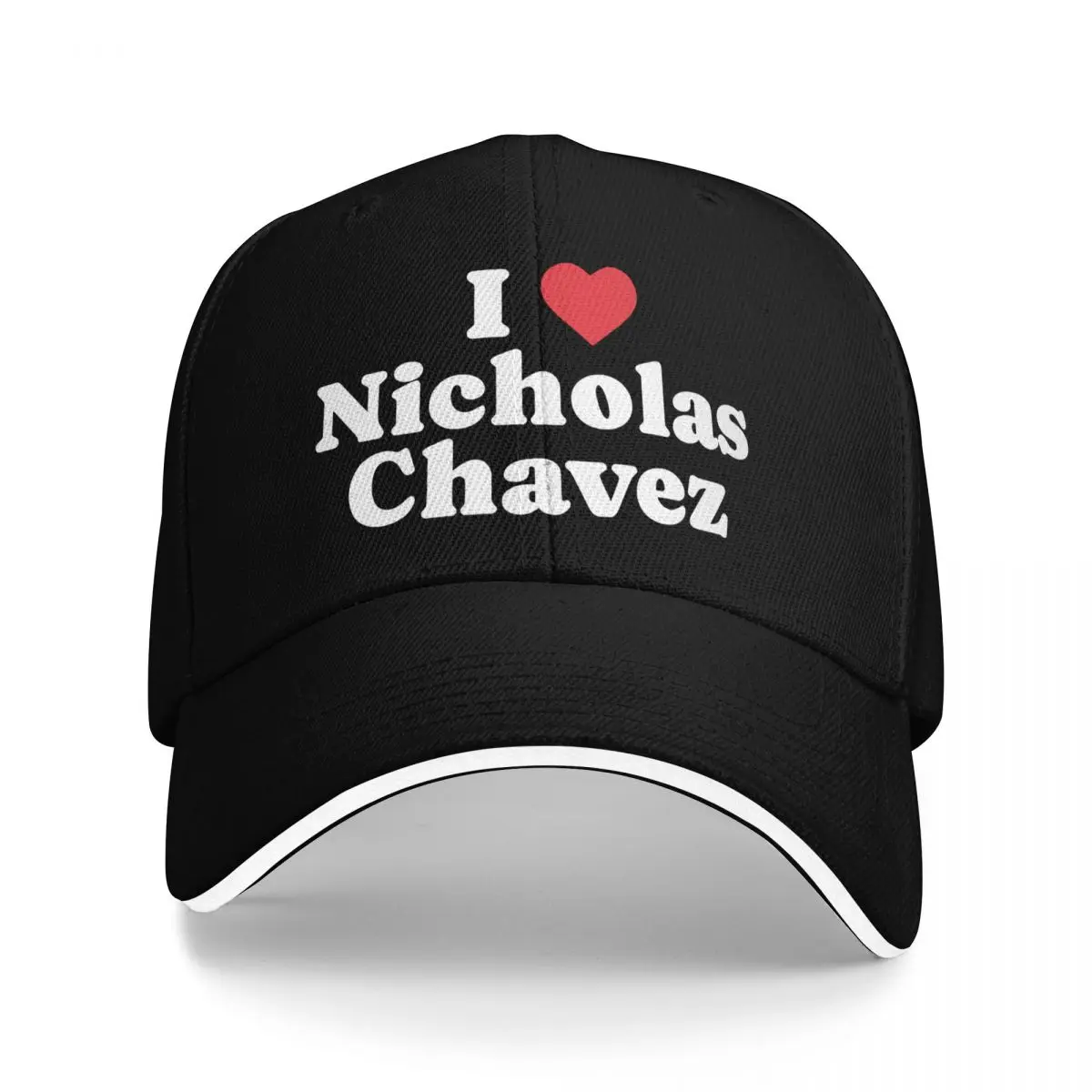 Baseball Caps I Love Nicholas Chavez Customized Men Women Outdoor Spring Caps