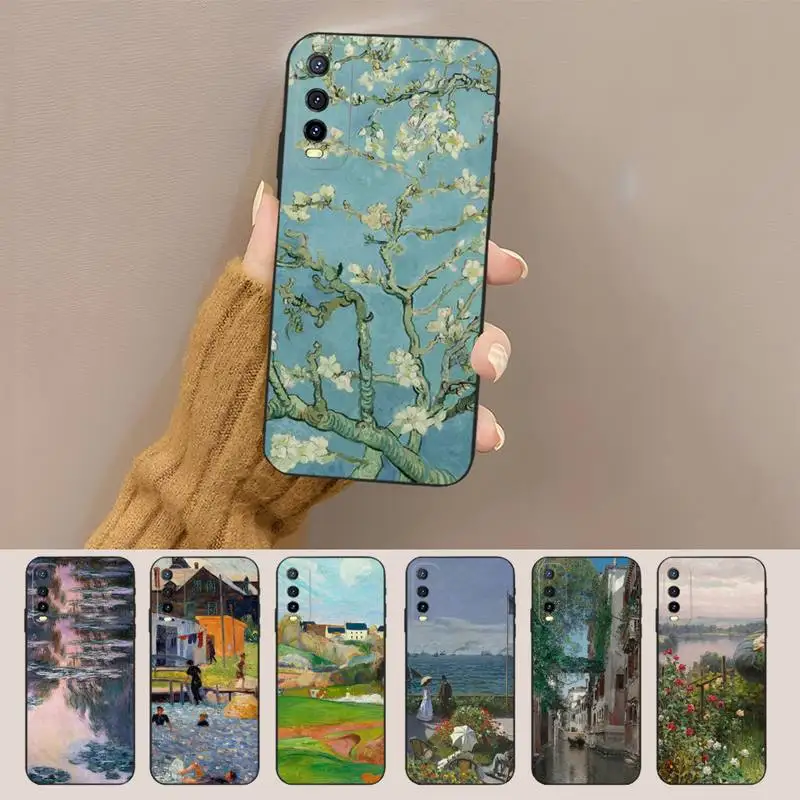 Звездная ночь от Van Gogh чехол для телефона для VIVO Y95 Y93 Y20 Y30 Y50 Y75 V19 V17 V15 Pro X60 NEX Fundas Coque