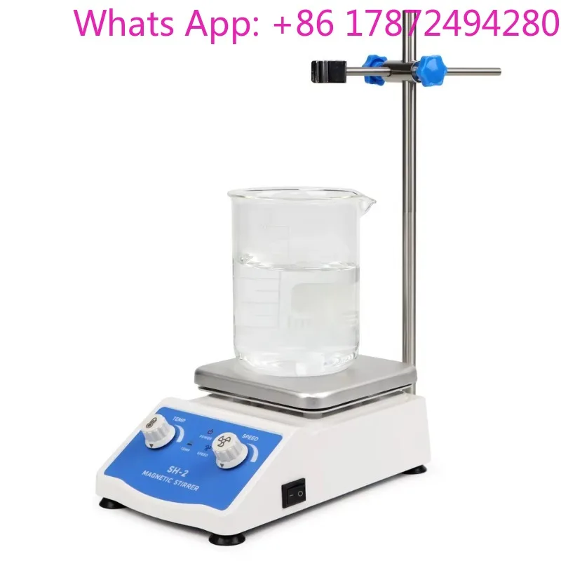 Professional Laboratory Mixer 2L Magnetic Stirrer with Heated Magnetic Hot Plate