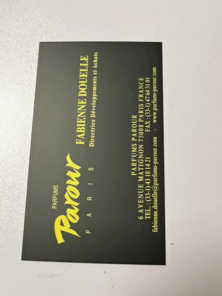 Custom Paper Card Personalise Bussiness Cards