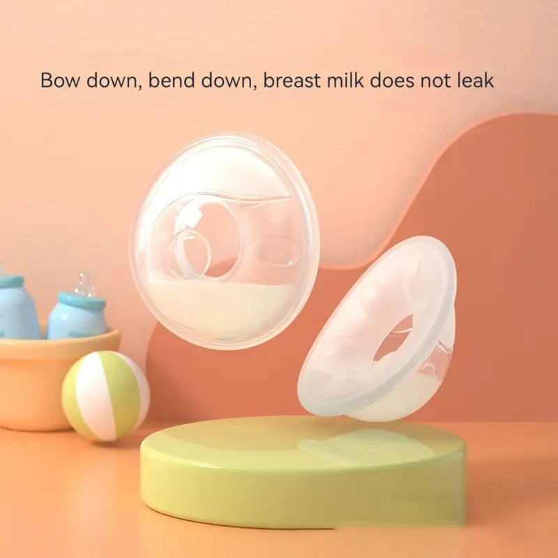 1Pcs Breastfeeding Breast Pads Washable Silicone Wearable Breast Pads Soft & Comfortable No Spillage, Postpartum Products