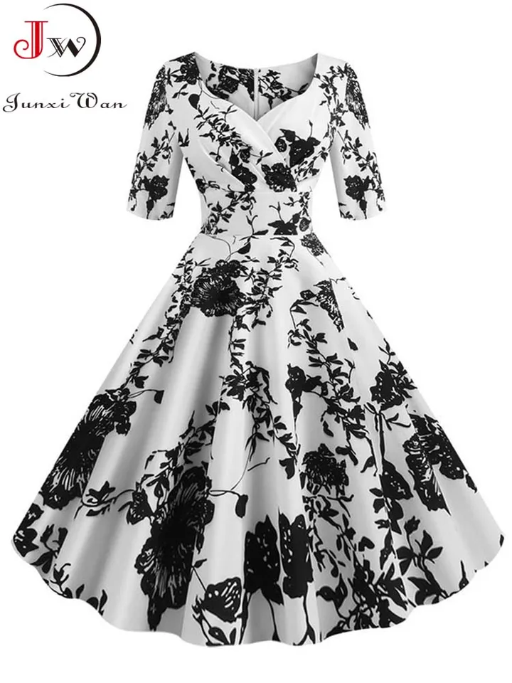 black and white dresses for ladies Black & White Stripe Strapless Midi Dress - All Dresses