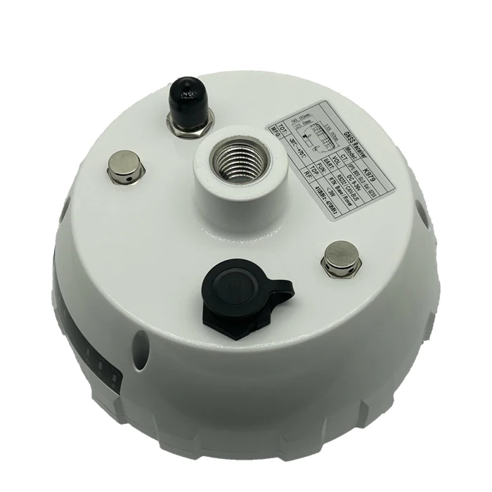 قاعدة GNSS RTK وجهاز استقبال روفر نظام تحديد المواقع هوائي نموذج بلوتوث 5.0 مع راديو 433 ميجا هرتز 2 وات 10 كجم usb مقاوم للماء IP67