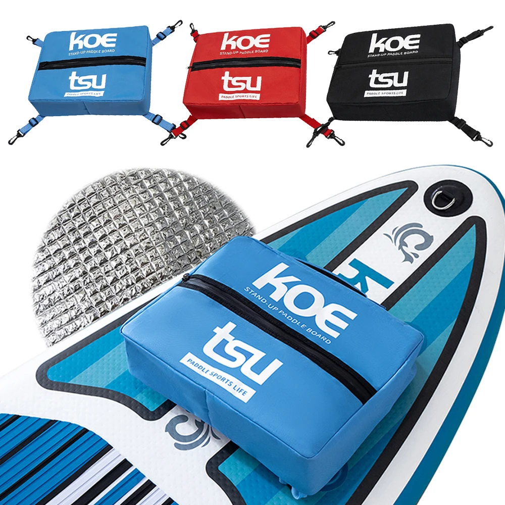 مقاوم للماء كاياك ركوب الأمواج حقيبة معزولة مجداف مجلس سطح السفينة حقيبة المحمولة خفيفة الوزن سطح السفينة حقيبة مجلس أكياس تبريد كاياك الملحقات