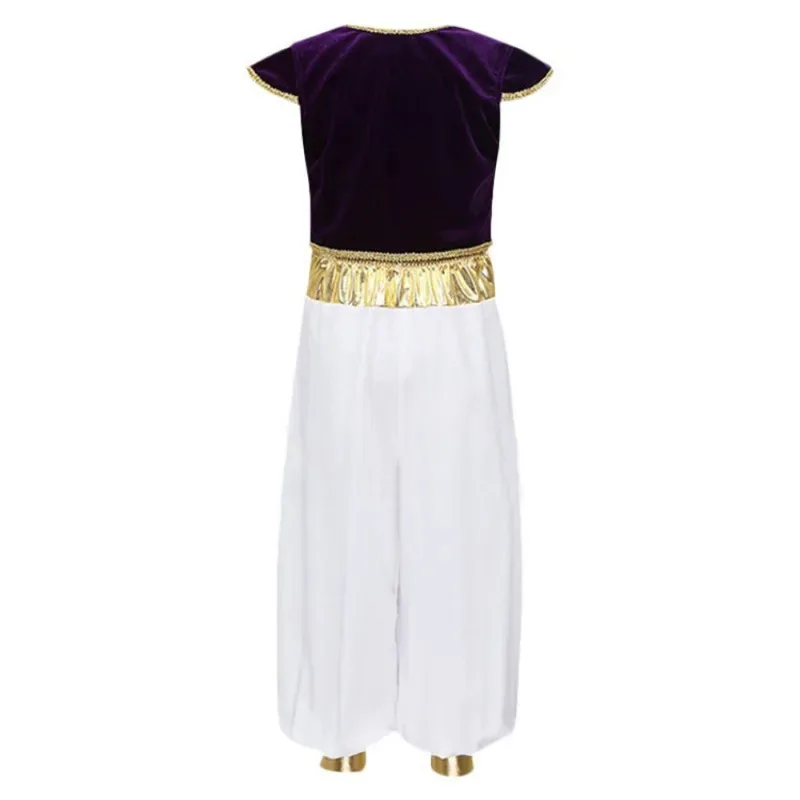 

25COSAladdin и его замечательный топ и брюки с лампой, карнавальный костюм на Хэллоуин, маскарадные карнавальные наряды для вечеринок для взрослых